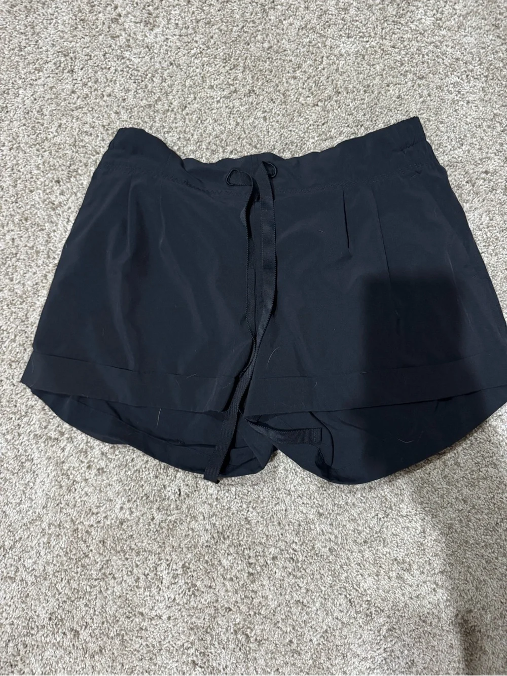 lululemon athletica Black Athletic Drawstring Shorts